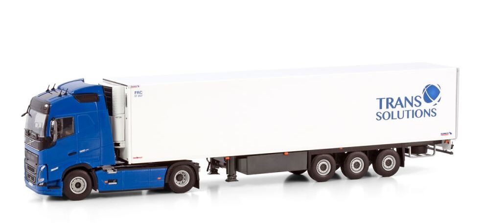 Volvo fh5 gl. 4x2 + refrigerated trailer Trans Solutions Wsi Models 01-4256 scale 1/50 