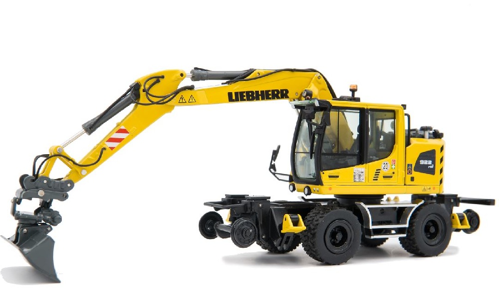 Zweiwegebagger Liebherr A 922 Rail Nzg Modelle 1011 Masstab 1/50 