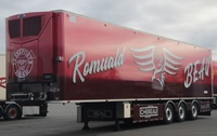 3-axle refrigerated trailer Romual Beau (Chereau) Wsi Models 01-4439 1/50 scale