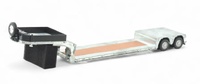 Broshuis PL2 2-axle metal platform trailer kit Tekno 89154 scale 1/50 
