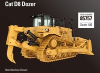 Cat D8 Bulldozer Diecast Masters 85757 scale 1/50