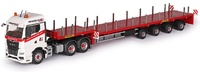 Man Tgx GM + Faymonville Telemax Plateau-trailer Conrad Modelle 80194 scale 1/50