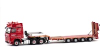Mercedes-Benz Actros GigaSpace - Nooteboom MCOS 4 ejes Imc Models scale 1/50
