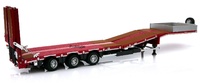Miniature Noteboom Semi-trailer 3-axle platform trailer Marge Models 1812-01 scale 1/32