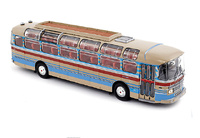 Saviem S53M - Bus, Norev 530013 scale 1/43