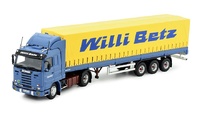 Scania 143 + trailer tautliner Willi Betz Tekno 83597