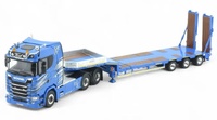 Scania Next Gen 3 axles + Goldhofer 3-axle Tekno 87113 scale 1/50
