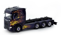 Scania Next Gen R Highline + Hooklift container Svetsab Tekno 75064 scale 1/50