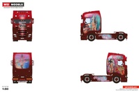 Scania S Highline CS20H 4x2 Transport Beau Wsi Models 01-4714 scale 1/50