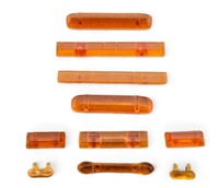 Set of orange emergency light bars Tekno 79892 scale 1/50
