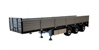 Stone transport semi-trailer 3 axles Tekno 77072 scale 1/50
