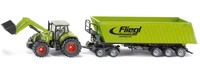 Tractor Claas with cargador frontal, dolly and Tipper Siku 1949 scale 1/50