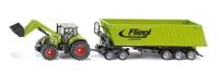 Tractor Claas with cargador frontal, dolly and Tipper Siku 1949 scale 1/50