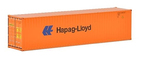 40 pies contenedor Hapag Lloyd Wsi Models 04-2033 escala 1/50 