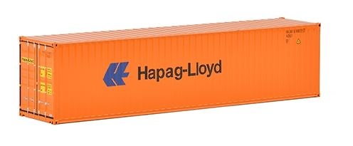 40 pies contenedor Hapag Lloyd Wsi Models 04-2033 escala 1/50 