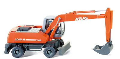 ATLAS - Terex 2205 M Excavadora con figura conductor, Wiking 1/87 