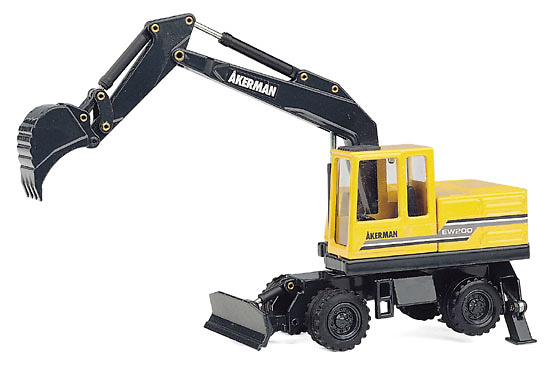 Akerman EW200 Excavadora Ruedas, Joal 232 escala 1/50 