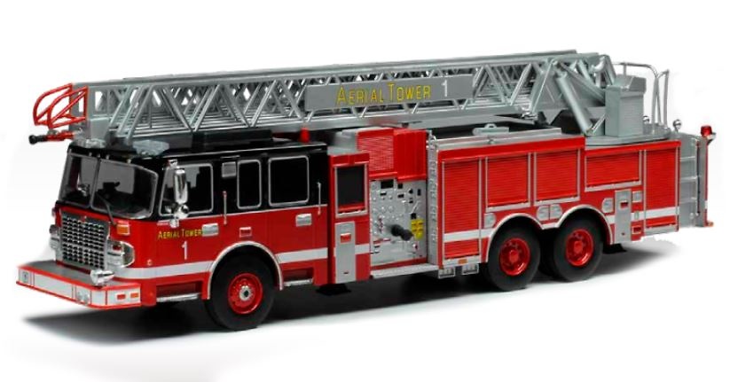 Ameal 105 Autoescala Bomberos Ixo Models Trf014 escala 1/43 