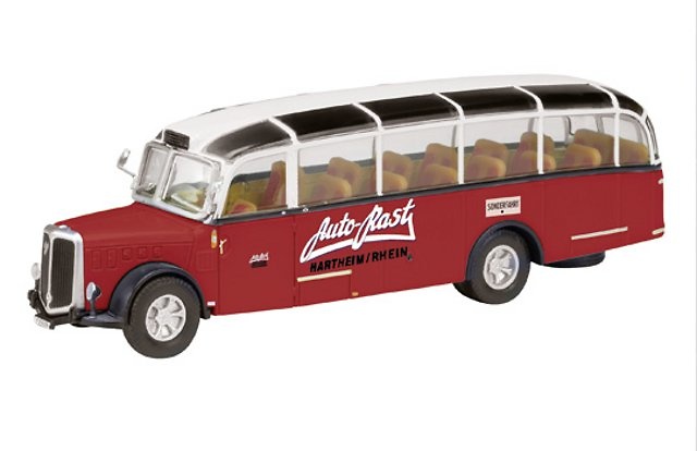 Autobus Saurer 4LC Alpenwagen Illa 