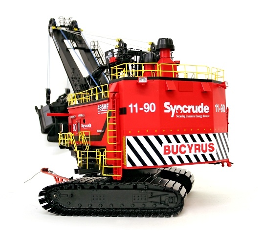 BUCYRUS 495 HF Syncrude Excav. Minería TWH 1/50 