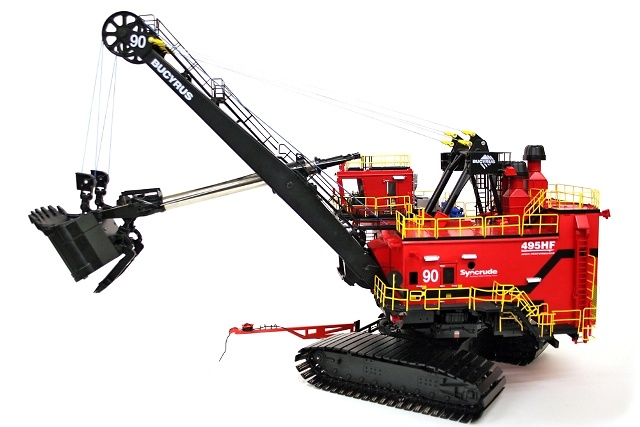 BUCYRUS 495 HF Syncrude Excav. Minería TWH 1/50 