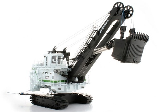 BUCYRUS 495 HR Foundation Coal EXCAVADORA GIRATORIA DE CADENAS MINERA 1/50 TWH 