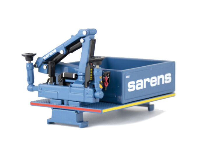 Ballast box con grua Fassi - Sarens Imc Models 20-1071 escala 1/50 