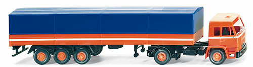 Buessing BS16L Camion Trailer, Wiking 1/87 