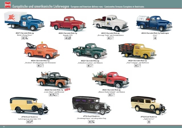 CHEVROLET Pick Up (1950) Busch 1/87 