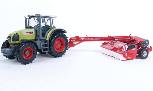 CLAAS ARES 836 RZ & KUHN FC 303 GC Universal Hobbies 1/32 