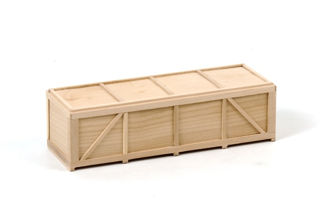 Caja de madera grande 18,5 cm para carga, Wsi Models 