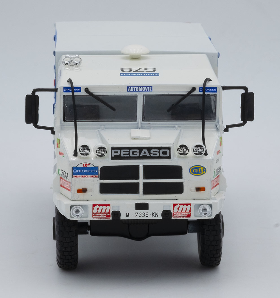 Camión Pegaso 3046 Paris Dakar, 1990 - Salvat - escala 1/43 