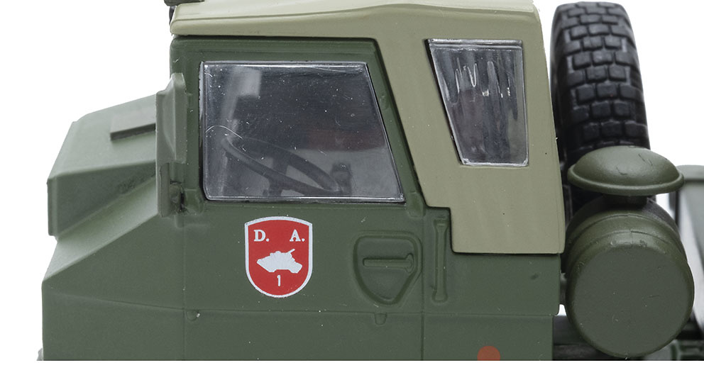 Camión Pegaso 7323, División Acorazada nº 1 Brunete, Ejército de Tierra, 1990, 1/43, Salvat 