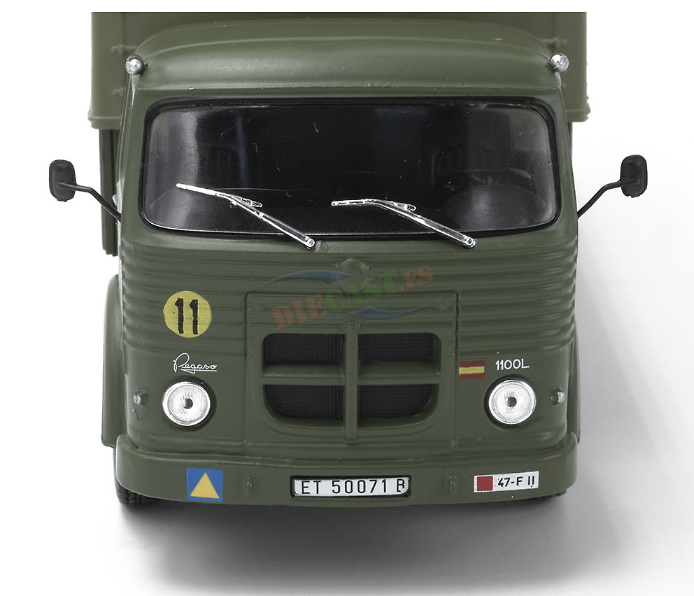 Camión Pegaso Comet 1100L, Ejercito de Tierra Español, 1963, escala 1/43 