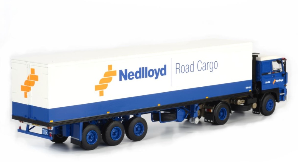 Camion Daf 2800 + frigo Nedlloyd Wsi Models escala 1/50 