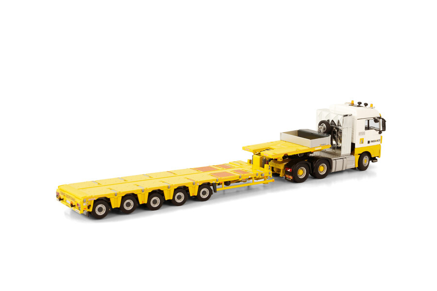 Camion Man tgx xlx 6x4 + plataforma nooteboom mco-p - Mediaco Wsi Models 3684 escala 1/50 