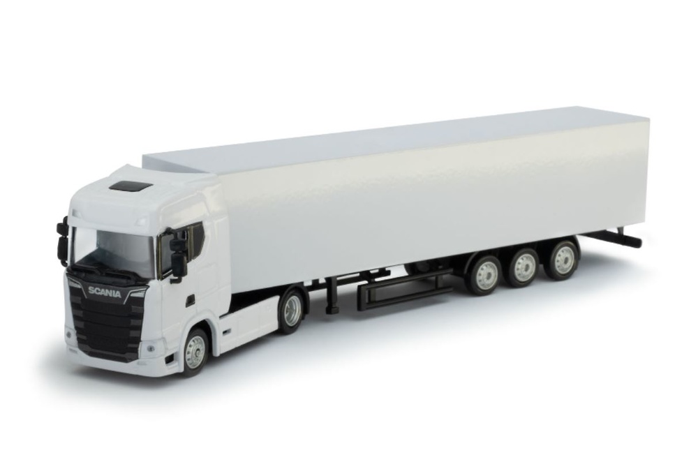 Camion Scania S + caja cerrada 3 ejes Holland Oto 041201 escala 1/87 