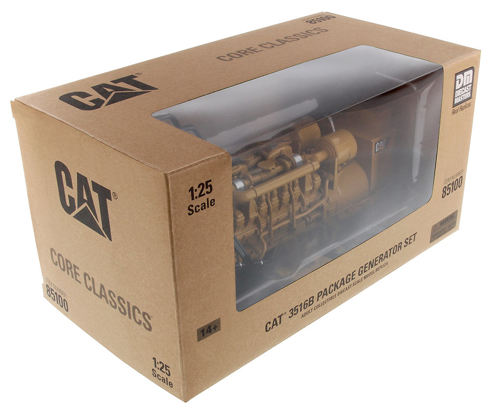 Cat 3516B Grupo electrógeno Diecast Masters 85100C escala 1/25 