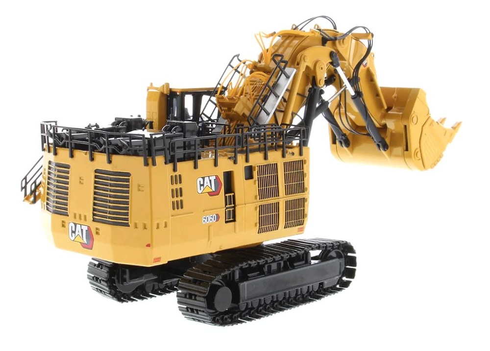 Miniatura Cat 6060 Excavadoras de minería hidráulicas Diecast Masters 85650 escala 1/87 