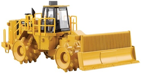 Cat 836H Compactadora de basura Norscot 55205 escala 1/50 