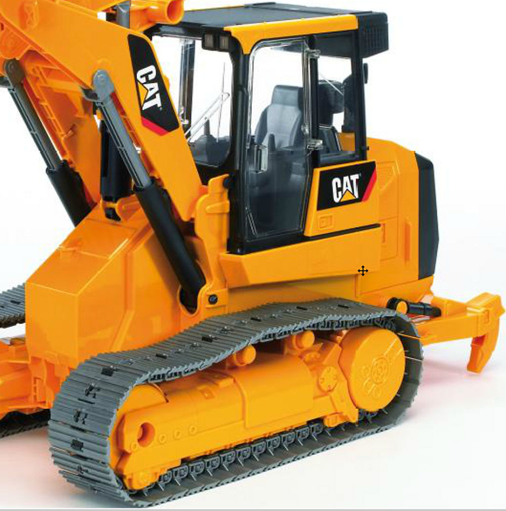 Cat Buldozer con cadenas, Bruder 2447 escala 1/16 