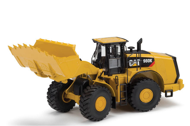 Caterpillar Cat 980K cargadora pierdras, Norscot 55296 escala 1/50 