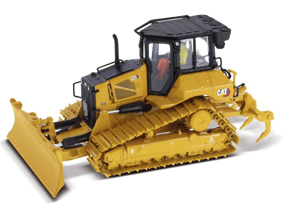 Miniatura bulldozer Caterpillar Cat D5 Diecast Masters 85951 escala 1/50 