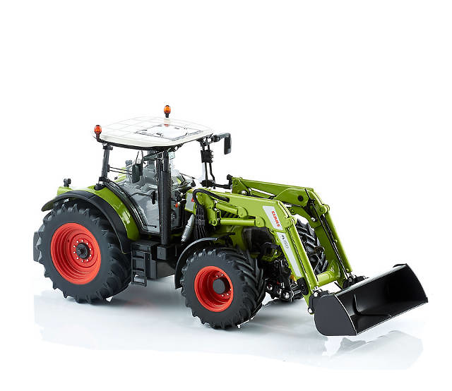 Claas Arion 650 con cargadora Wiking 7325 escala 1/32 