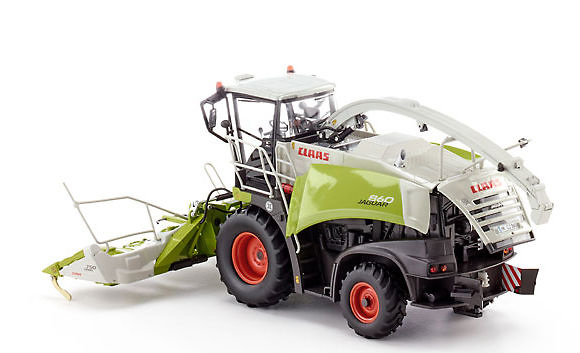 Claas Jaguar 860 picadora + Orbis 750 + Pick up 300 Wiking 77812 escala 1/32 