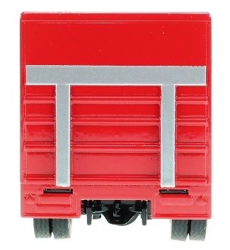 DAF 75CF Camion Caja cerrada Rojo Liontoys 1/50 