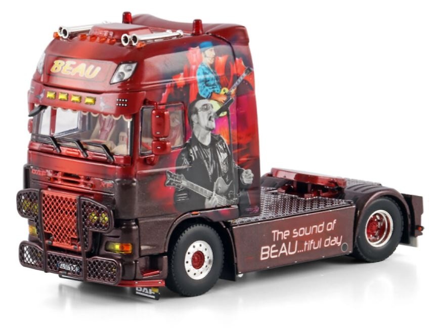 DAF XF 105 super space Transport Beau Wsi Models 01-4509 escala 1/50 