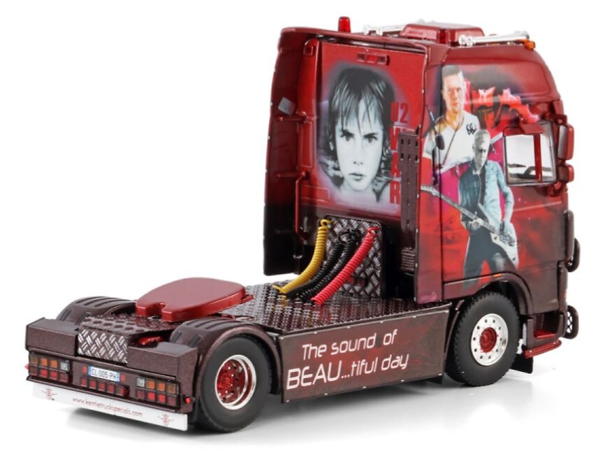 DAF XF 105 super space Transport Beau Wsi Models 01-4509 escala 1/50 