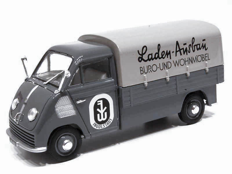 Miniatura furgoneta DKW F89L Schnell-Laster Norev 820301 escala 1/43 