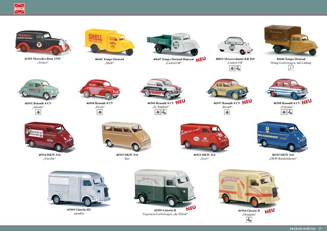 DKW Furgoneta Servicio DKW Busch 1/87 